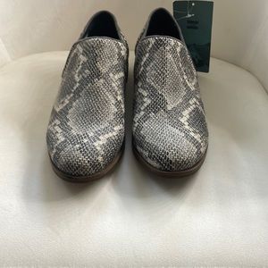 Brand new Toms Snake skin shoes